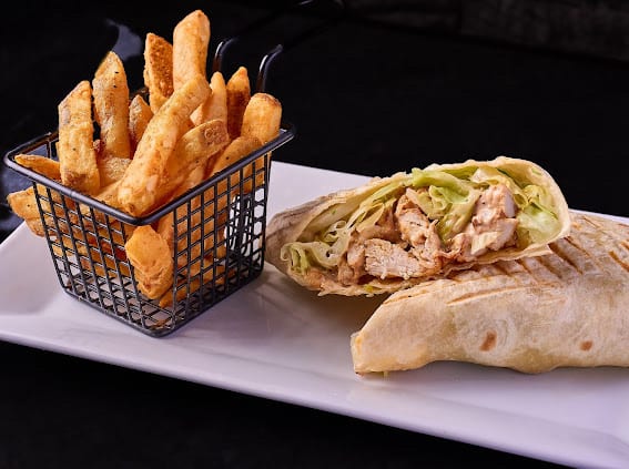 Chicken Caesar Wrap.