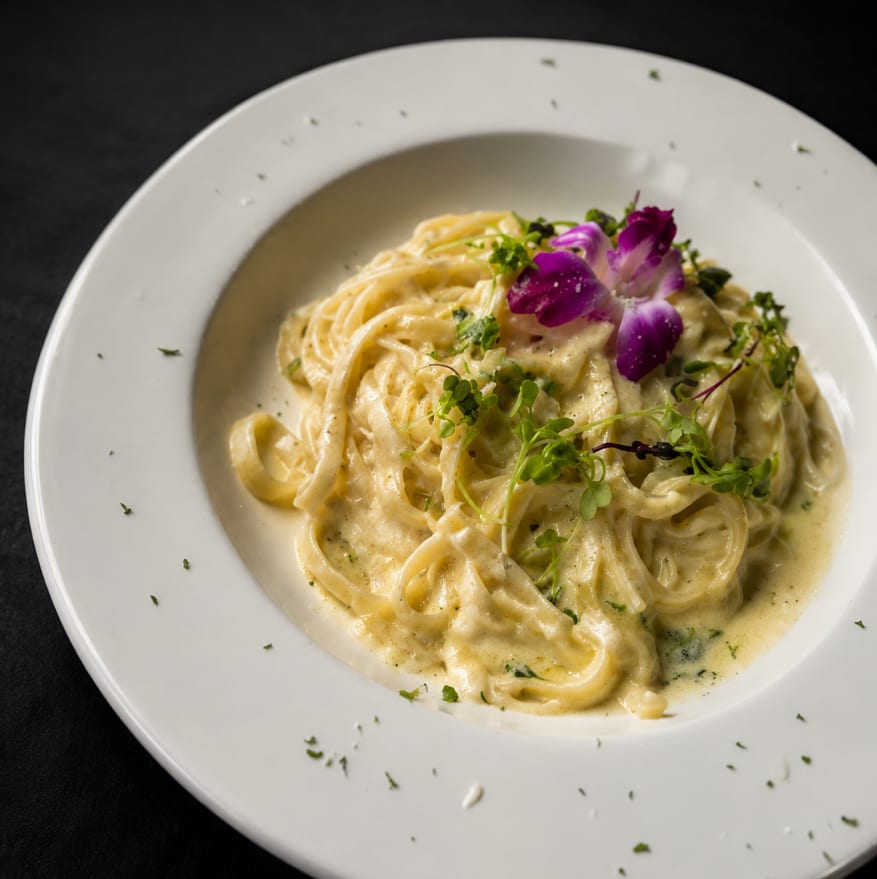 Fettuccini Alfredo Sauce.