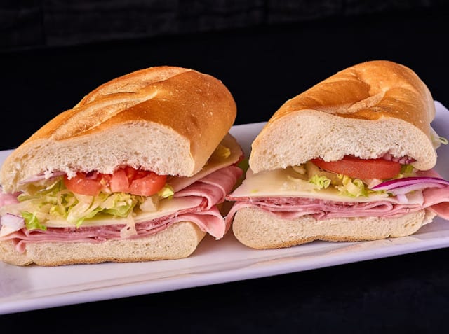 Ham & Cheese Sub.